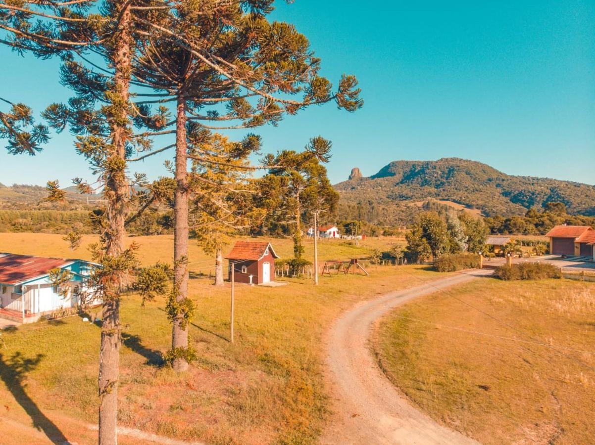 Vila Fazenda Tamandua Casa De Campo - Cabana Coragem Rio Rufino Exteriér fotografie