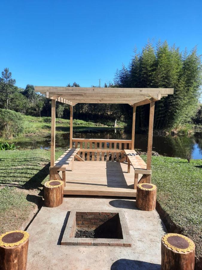 Vila Fazenda Tamandua Casa De Campo - Cabana Coragem Rio Rufino Exteriér fotografie